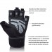 shh Padded Anti-Slip Weight Lifting Gloves with 18” Wrist Wraps Gym for Gym Workout and Exercise GG-096